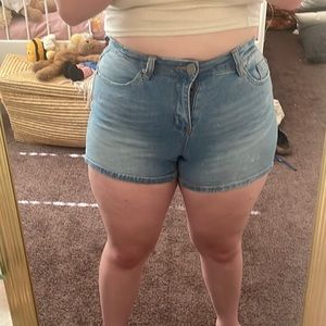 Indigo Rein Jean Shorts